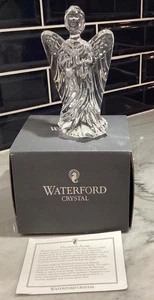Waterford Bleikristall Schutzengel 6" Vintage Figur/Skulptur 114930 Neu im Karton - Bild 1 von 6