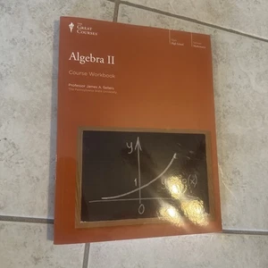 The Great Courses Algebra II Course Workbook ONLY - Like New - Imagen 1 de 11