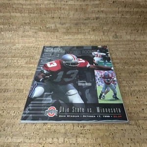 OSU 1998 Ohio State Buckeyes vs Minnesota Oct 17 Football Program - Picture 1 of 2