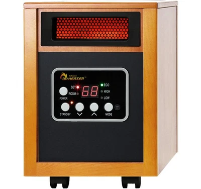 Dr Infrared Heater Portable Space Heater, Original, 1500-Watt, Cherry Pack of 1 - Image 1 of 4