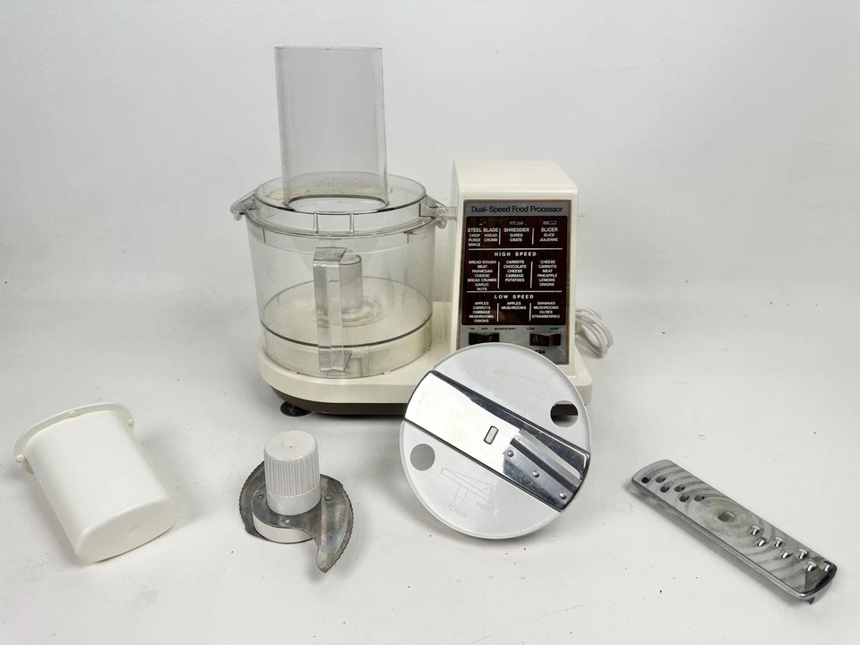 Vintage Hamilton Beach Scovill Dual Speed Food Processor Model 702-5 Working - Image 1 of 4