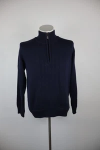 TRUSSARDI JEANS PULLOVER VINTAGE HERREN Gr. M MAN PULLOVER CASUAL ZIP - Bild 1 von 8
