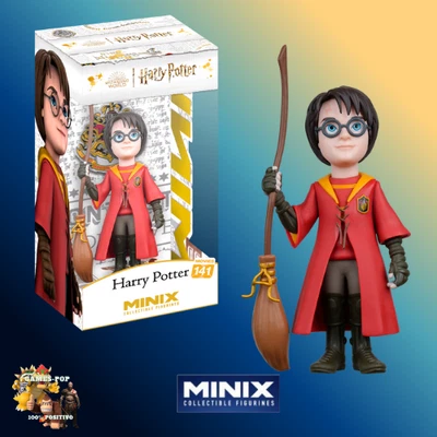 FIGURA MINIX  HARRY POTTER MOVIES 141 QUIDDICH SUIT 12 Cm COLLECTIBLE FIGURINES - Immagine 1 di 4