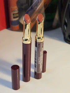 Maybelline Moisture Whip Gloss Stick Lipstick BARELY BROWN (LOT/2) IMPERFECT TIP - Picture 1 of 3