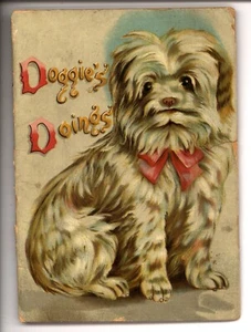Victorian, dog stories, DOGGIE'S DOINGS, children's book Tuck 1062 - Bild 1 von 9