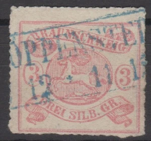 == AD Braunschweig Mi. 16A gest. R2 "Schöppenstedt", Kat. 650€ == - Picture 1 of 1