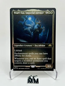 Pearl-Ear, Imperial Advisor 0477 Etched Foil Rare Modern Horizons 3 Magic MTG - Imagen 1 de 2