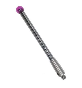 Sonda CMM Stylus vástago de carburo rosca M2 3 mm rubí A-5003-0040 KMG palpador Styli - Imagen 1 de 6