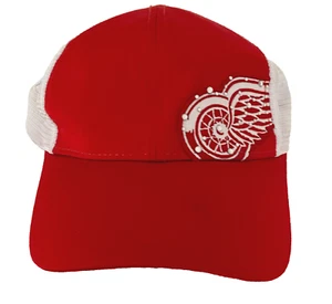 Detroit Red Wings NHL Bejeweled New Era Satin Rhinestone Women's Mesh Hat Cap - Picture 1 of 14