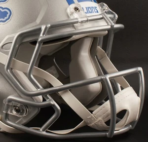 DETROIT LIONS NFL Riddell Speed CU-S2BD-SW Football Helmet Facemask / Faceguard - Picture 1 of 5