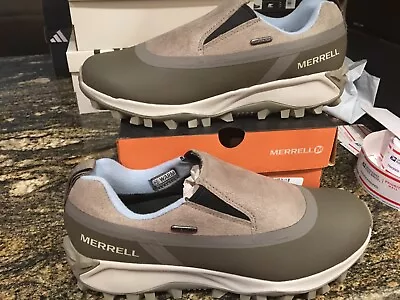 NEW Womens Merrell Thermo Snowdrift Moc Shell Waterproof Shoes, size 11 - Image 1 of 4
