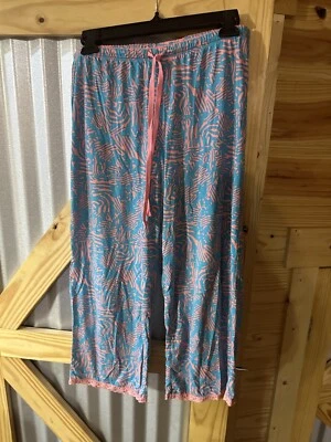 Pantalones de pijama Goodnight Kiss hasta el tobillo con cordón. Talla M Foto 1 de 3