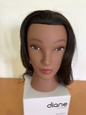 Malika Practice Mannequin head 100% human hair (dark hair/ dark complexion)