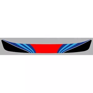 Sticker visière casque intégral auto 290mm x 35mm - Imagen 1 de 1