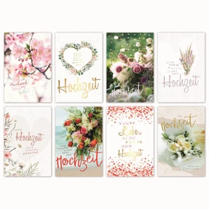 100 Hochzeitkarten Hochzeit Hochzeitskarten Glückwunschkarten Vermählung sk 6072 - Bild 1 von 9