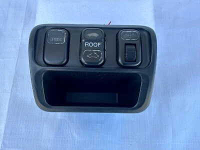 Panel de interruptores de control de crucero y techo corredizo Honda Prelude 1997-2001  Foto 1 de 4