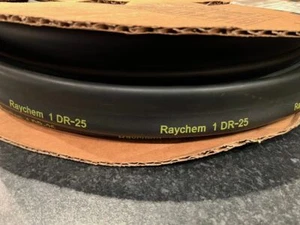 DR25 TE Raychem 1" 25,4 mm Schrumpfschlauch Luftfahrt Militär 2 Meter Länge - Bild 1 von 6