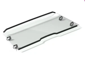 YAMAHA WOLVERINE X2/X4 RMAX2/4 SOLID POLY WINDSHIELD KIT B4J-F83J0-V0-00 - Picture 1 of 2
