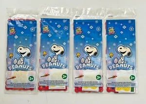 4 Vtg Peanuts Snoopy Build-Your-Own Comic Strip Wendy's Kids Meal Promo Toys NIP - Picture 1 of 4