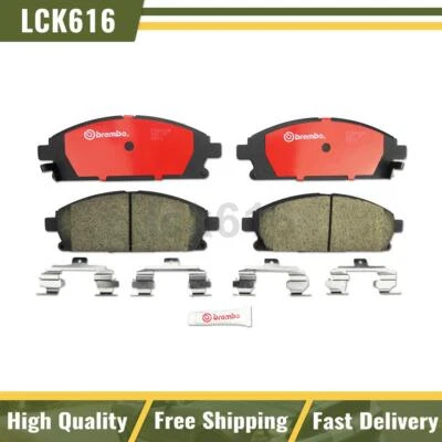 Kit de pastillas de freno delanteras Brembo de cerámica (4 piezas) para Acura MDX 2003-2006 Foto 1 de 3