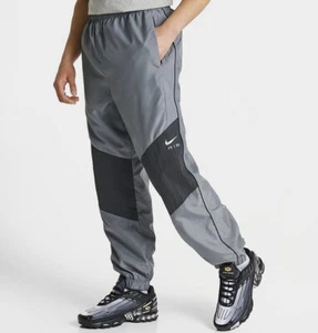 Nike Air Swoosh gewebte Laufhose (grau) - XL - Neu ~ FN7688 065 - BD - Bild 1 von 5