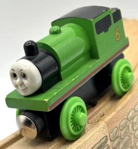 VTG Percy the No. 6 Small Engine Thomas Wooden Railway 1997 Britt Allcroft GUC_ - Picture 1 of 7