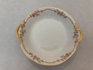 CH Field Haviland Limoges - 8 1/2" Servierschale - Rosa Rose Girlande - Bild 1 von 8