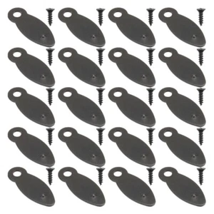 50 Pcs Picture Frame Hanger Hanging Hardware Photo Back Panel Buckle - Picture 1 of 12