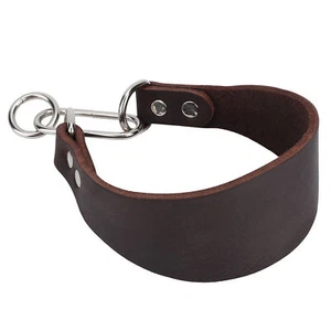 Portable Widen Pet Collar For Small Dog Greyhound Whippet With Rivet - Picture 1 of 13