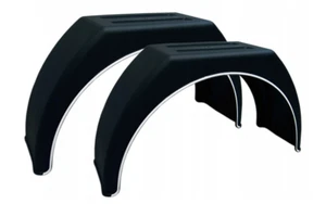 2 x 15"-16" Błotnik do pojedynczego koła DOMAR Błotnik Ciężarówka Platforma Przyczepa BUS - Zdjęcie 1 z 3