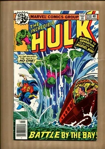 INCREDIBLE HULK 233 (9.8) NEWSSTAND LAST MARVEL BOY MARVEL (B020) - Picture 1 of 2