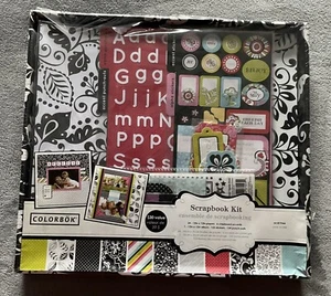New Colorbok 12x12 Scrapbook Kit #61254 Fruit Punch Album, Paper, Embellishments - Picture 1 of 9