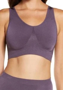 NWOT Wacoal 36 B-Smooth Bralette Purple Bra 835275 109493 - Picture 1 of 1