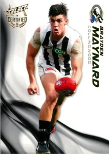 2016 COLLINGWOOD MAGPIES AFL Card BRAYDEN MAYNARD - Picture 1 of 2