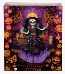 Muñeca Skelita Calaveras Mattel Creations Monster High Howliday Día de Muertos - Imagen 1 de 6