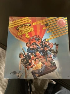 Police Acadamy 4 CITIZENS ON PATROL - Sealed LP w/ Crazy Eddie Hype Sticker! - Picture 1 of 5