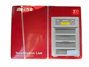 Buffalo Terastation Live Multimedia \ Storage 1TB Quad Drive Gigabit NAS NEW - Picture 1 of 7
