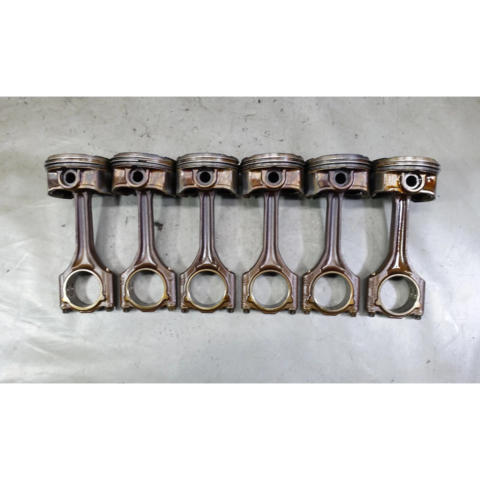 BMW M54 2001-2006 2,5 L 6 cilindros motor pistón y biela juego de 6 OEM Foto 1 de 4