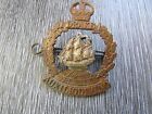 Drake Battalion Royal Naval Division Auxiliodivino 2 Lug Cap Badge
