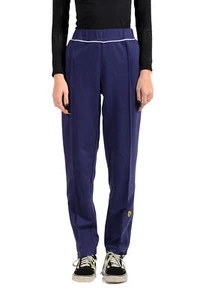 Scuderia Ferrari Women's Blue Fleece Sweatpants Jogger Pants US L IT 44 - Picture 1 of 3