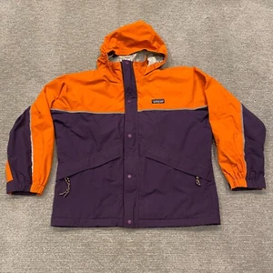 Vintage Patagonia Glisse Gear Jacket Kids 12 Outdoor Fleece Lined Full Zip 90s - Picture 1 of 23