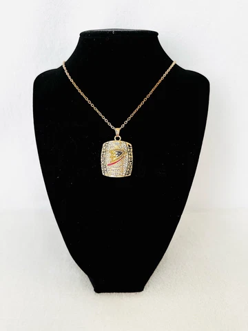2007 Anaheim Ducks Stanley Cup Pendant, 🇺🇸 SHIP Cover