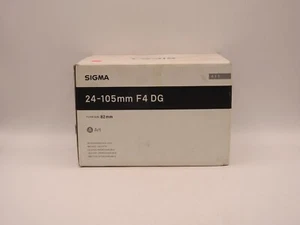 Sigma AF 24-105mm f4 DG OS HSM Art Lens w/Hood for Nikon - Picture 1 of 2