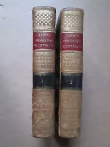 NOËL : LECONS FRANCAISES DE LITTERATURE ET DE MORALE, 1818. Noble Belge. - Foto 1 di 12