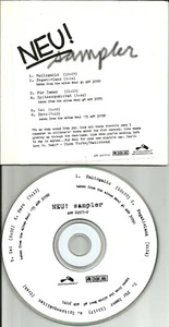 Kraftwerk Members NEU 2001 Rare 6TRX SAMPLER PROMO DJ CD w/ RADIOHEAD quote neu! - Picture 1 of 1