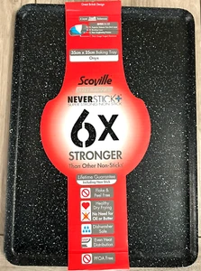 💖 Scoville® Neverstick+ Bandeja antiadherente para hornear horno plato para asar 6X 35 cm NUEVO - Imagen 1 de 10