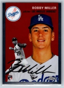 2023 Topps Cromo Platino Aniversario #26 Bobby Miller Los Angeles Dodgers - Imagen 1 de 2
