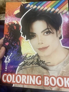 Michael Jackson Coloring Book—-mint - Picture 1 of 1