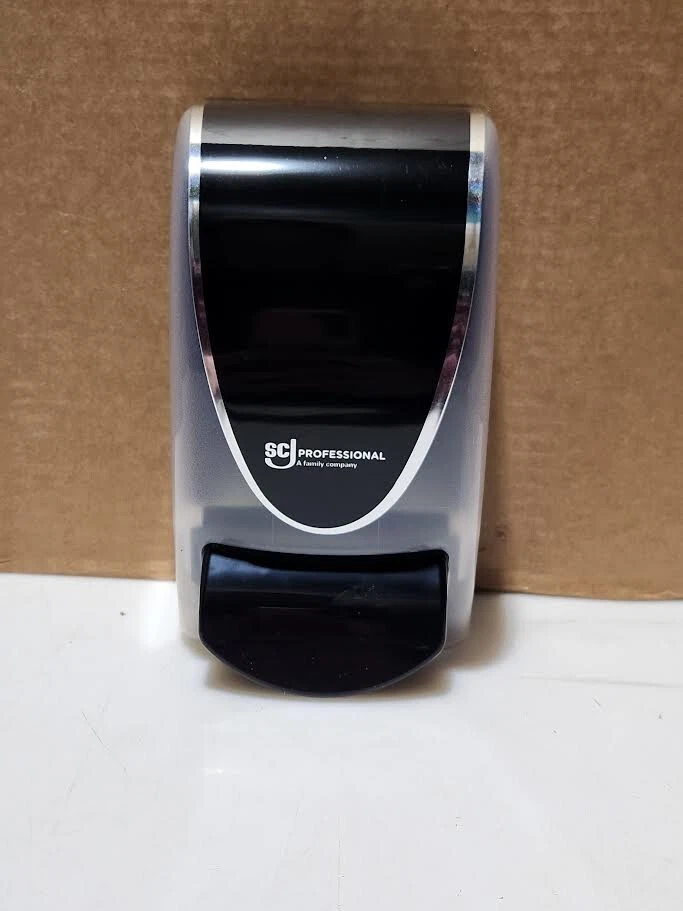 SCJohnson 1L Clear Black/Chrome Hand Soap Dispenser TPB1LDS - Image 1 of 4
