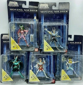 5 Figuras de Acción Juego Completo SATNT SEIYA CABALLEROS ZODIACO BRONCE Band... - Imagen 1 de 6